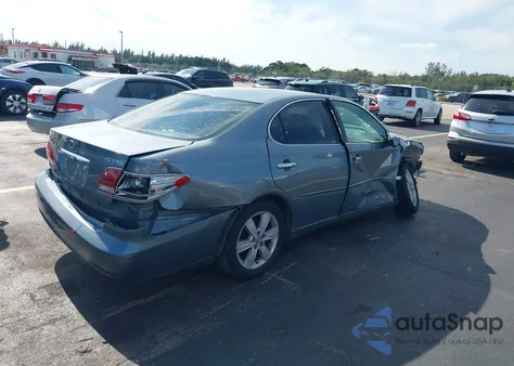 2005 Lexus Es 330 z USA, uszkodzony, nr VIN JTHBA30G855070780